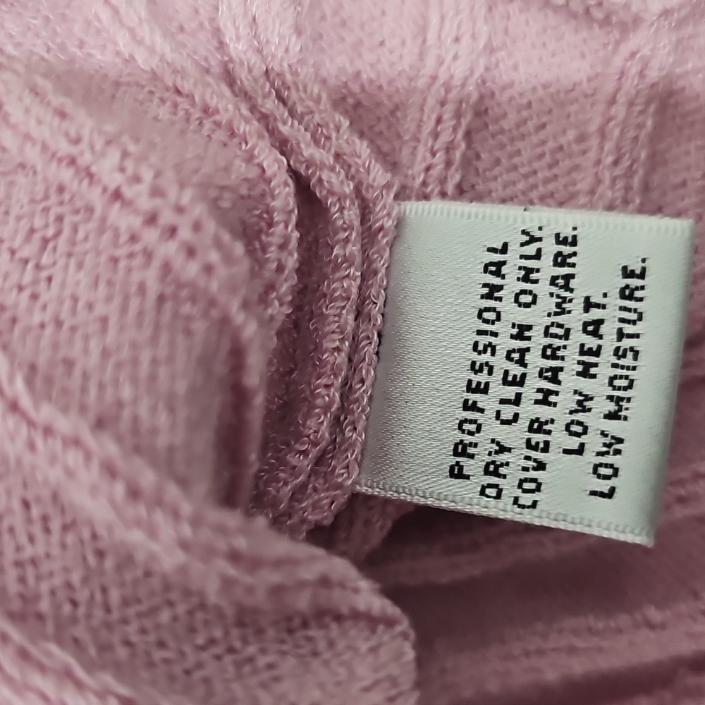 St John Collection Pink Sweather Knit jacket Size 14 Gold Buttom - Picture 6 of 12